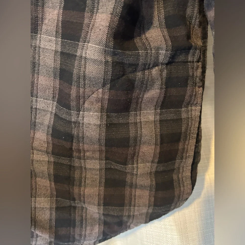 Gave Matt - Wrangler XL VINTAGE FLEECE LINED WINTER THICK plaid unisex men’s - Picture 7 of 9